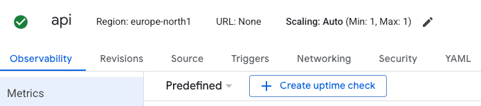 scaling options